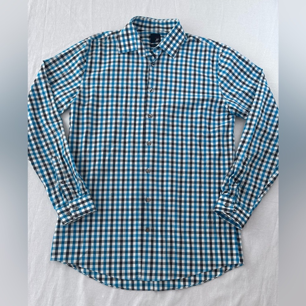 J. Ferrar Slim Fit‎ Long Sleeve Button Up - Picture 2 of 10
